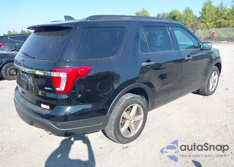 2018 Ford Explorer z USA, uszkodzony, nr VIN 1FM5K8BH7JGB11733